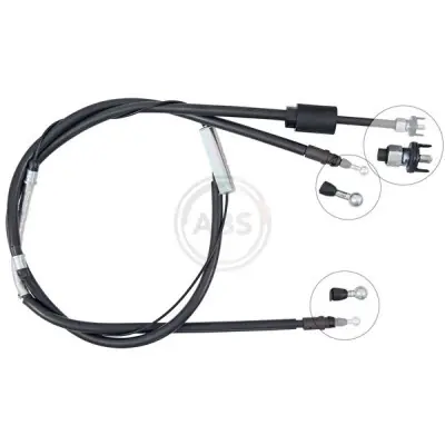 Cable de accionamiento, freno de estacionamiento A.B.S. K19966 Mayoreo